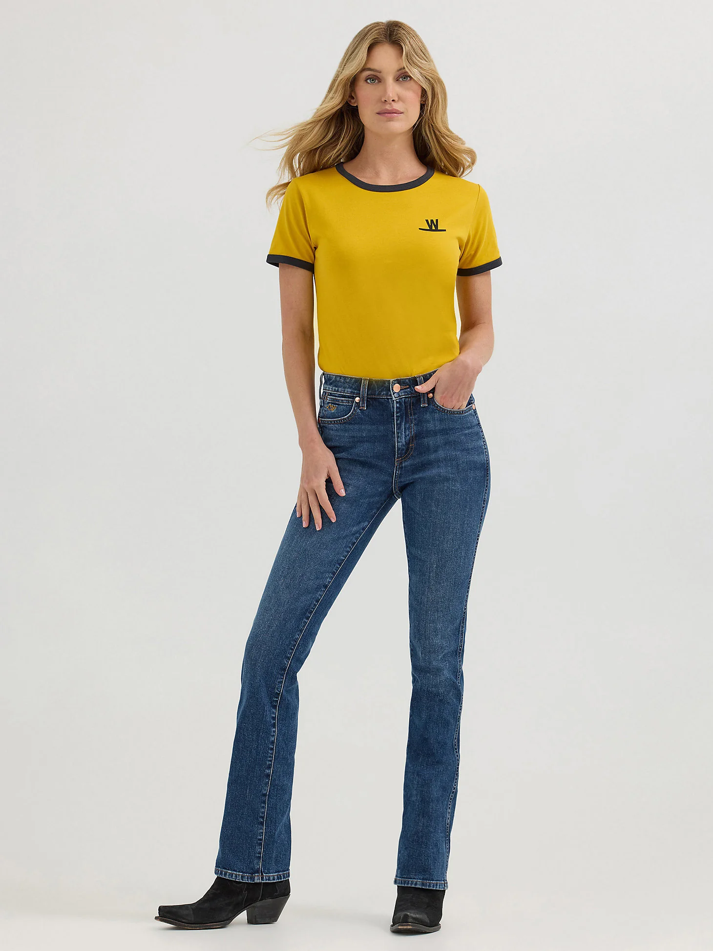 Alexis - Wrangler X Lainey Wilson Boot Huggers Jeans - Image 7