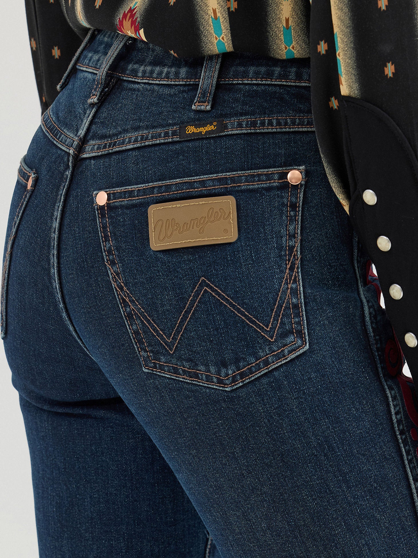 Sale ✨Wrangler X Lainey Wilson Flocked Bell Bottom Jeans - Image 4