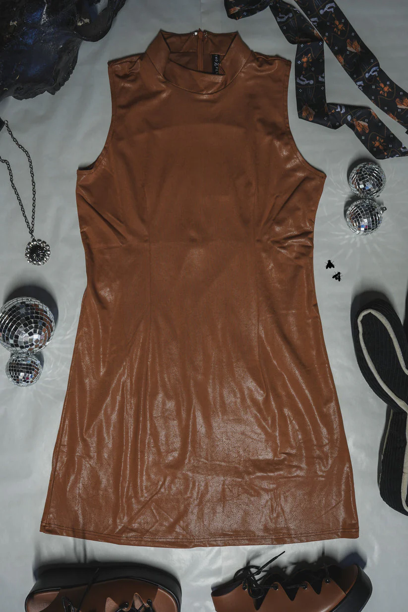 Final Sale ✨ Leather Lust Women's Dress - Image 3