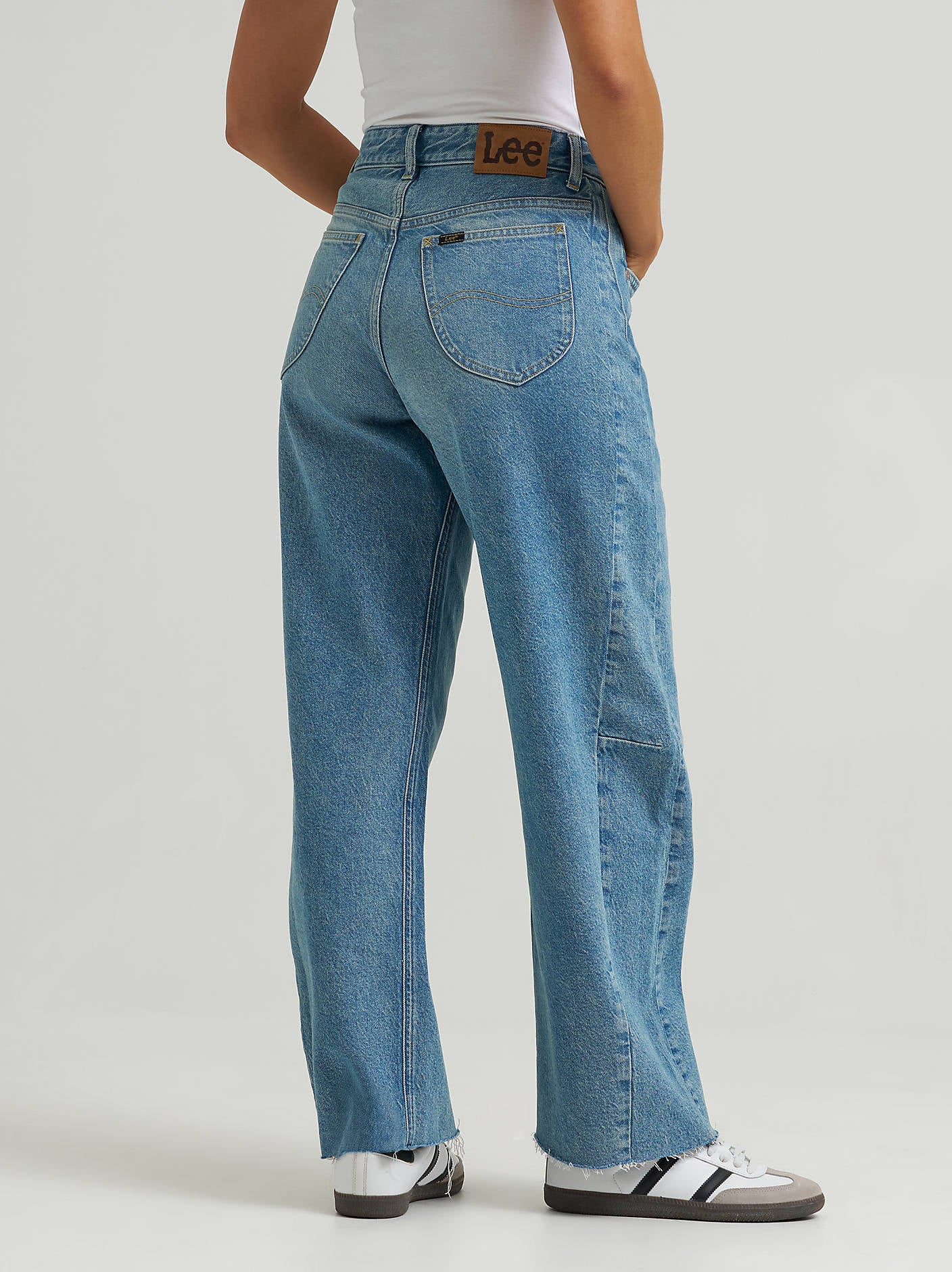 Lee Barrel Rider Wide Leg Cropped - Image 3