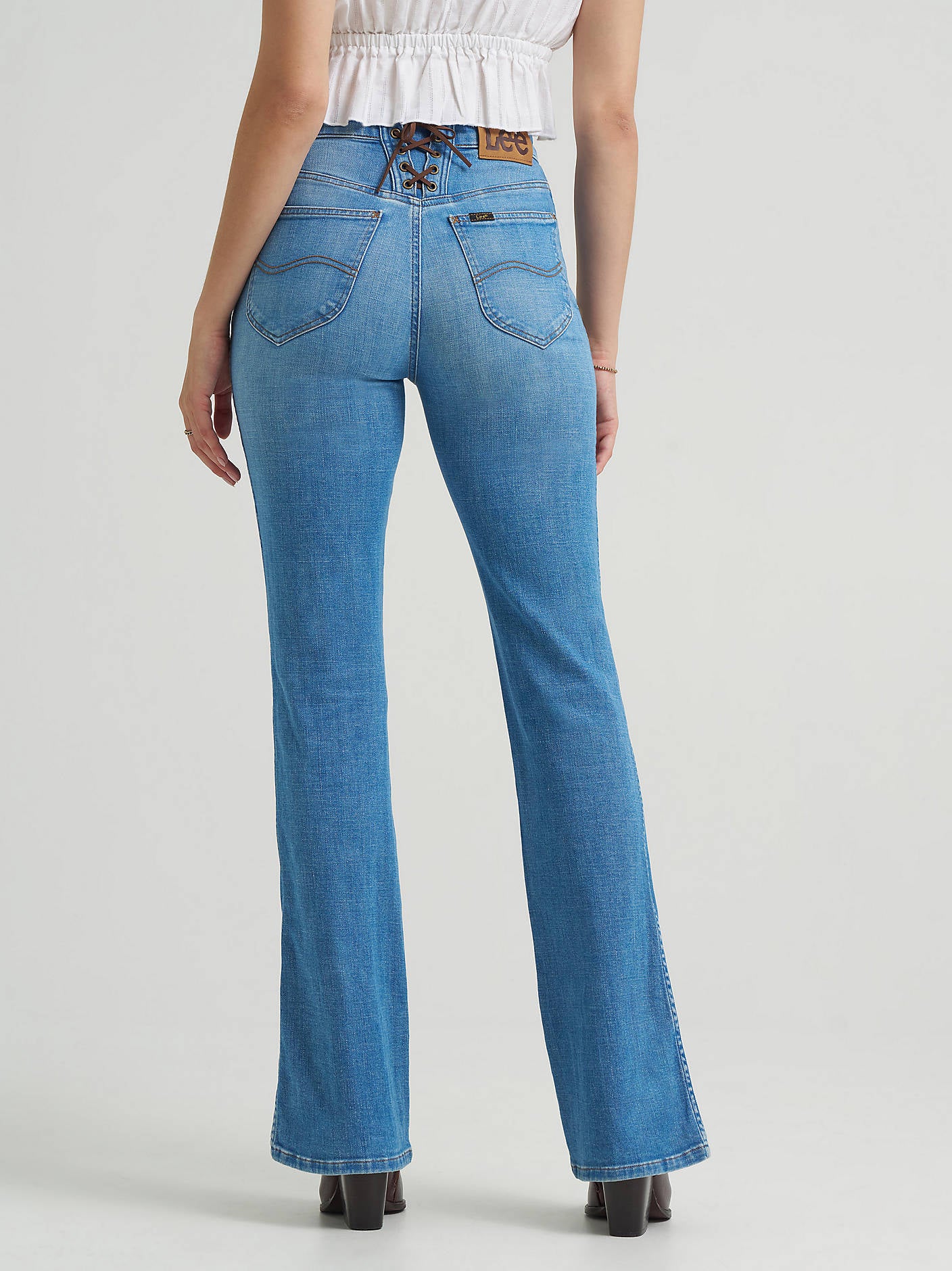 Lee Lace Up Bootcut - Image 4