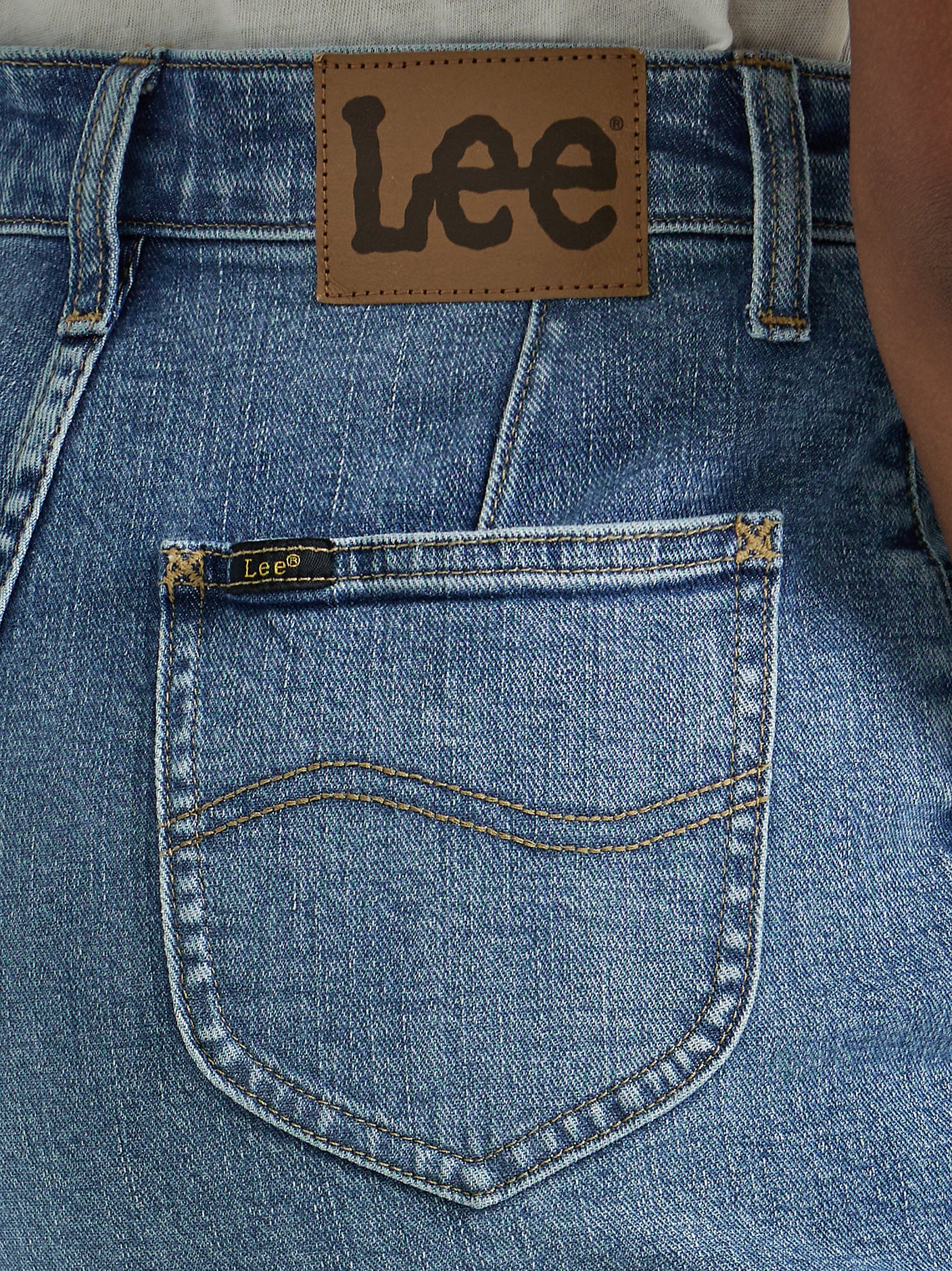 Lee Legendary Trouser Wide Leg Lightwash - Image 5
