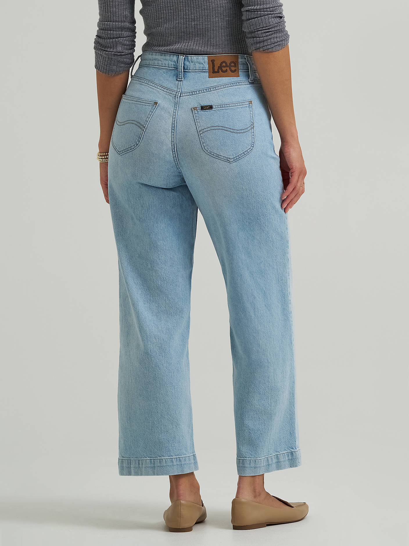 Lee Sky Wide Leg Cropped - Image 2