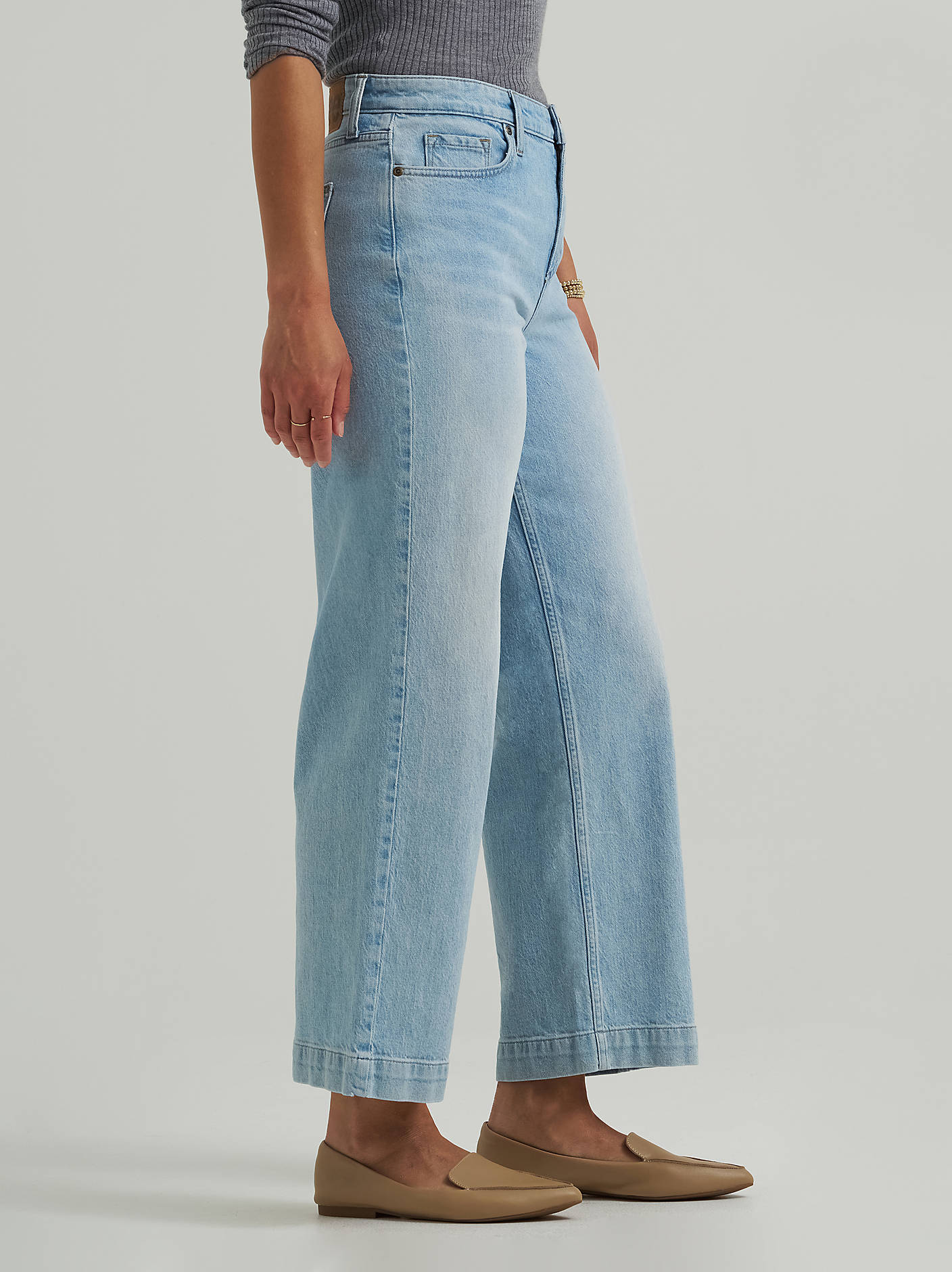 Lee Sky Wide Leg Cropped - Image 4
