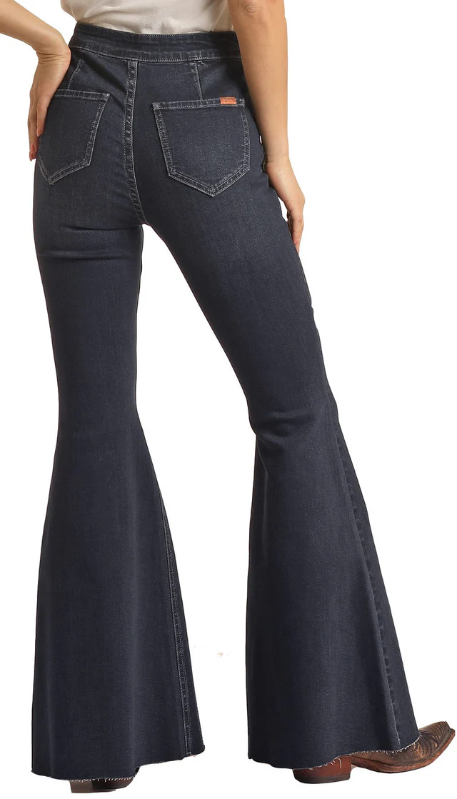 Final Sale ✨Lexie Front Seam Bell Jeans - Image 5