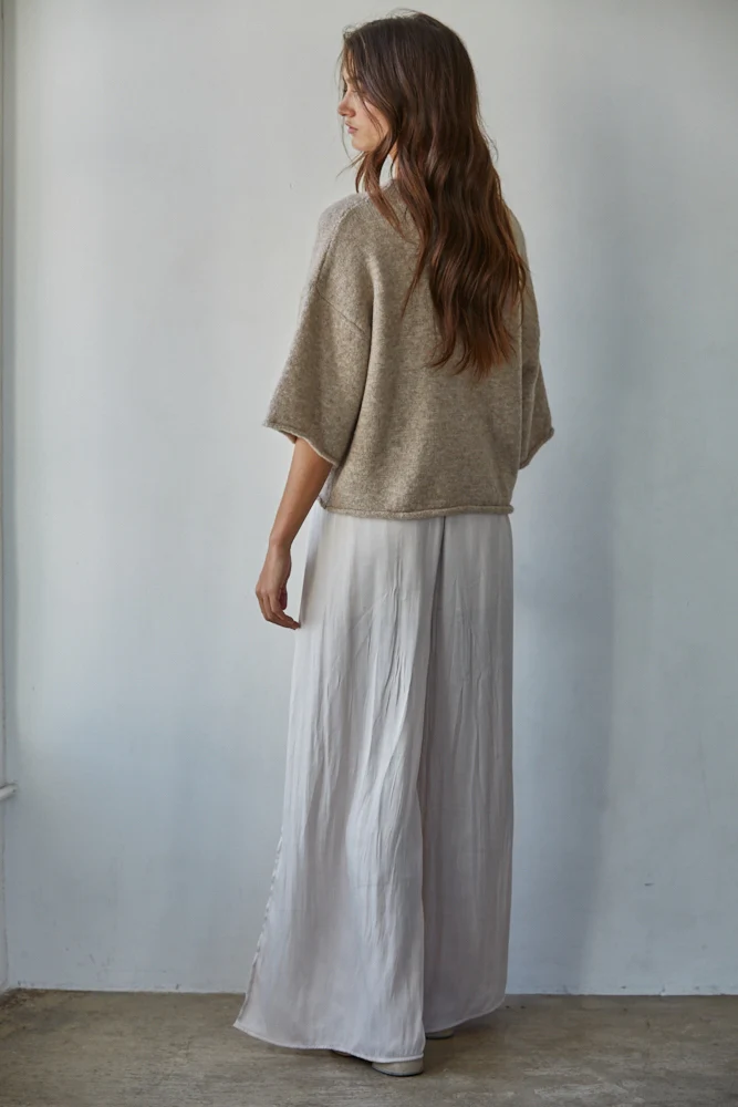 Light Mocha Cardi Top - Image 2