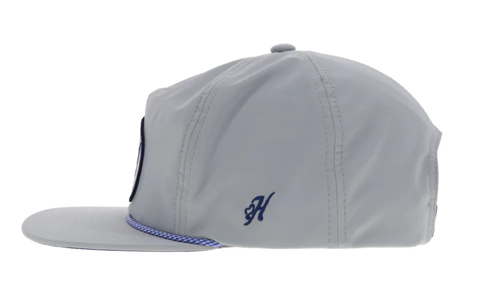 Local Hat Gray With Navy/White - Image 3
