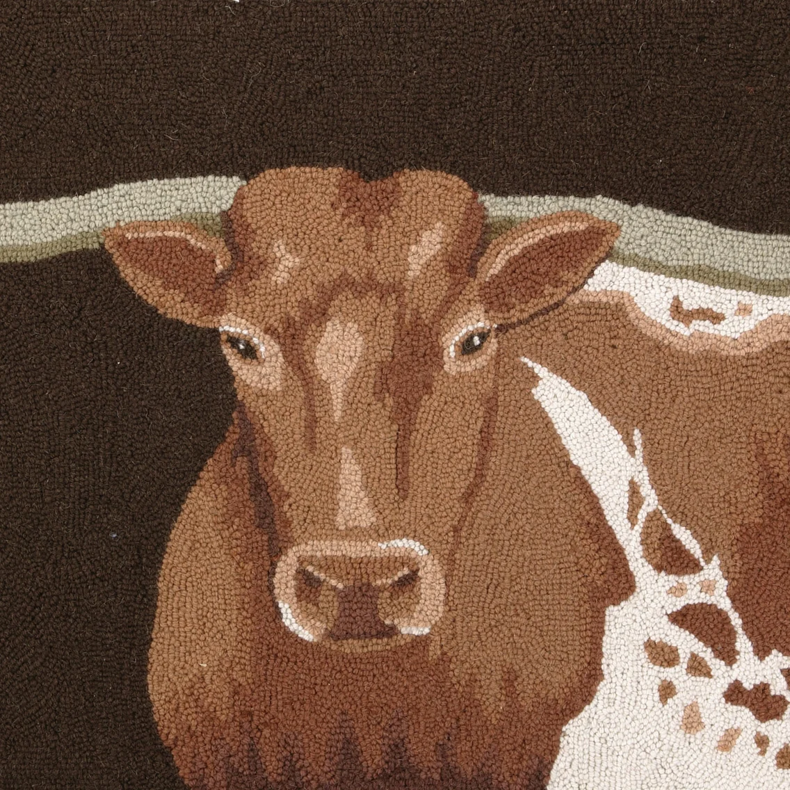 Longhorn Hook Rug - Image 2