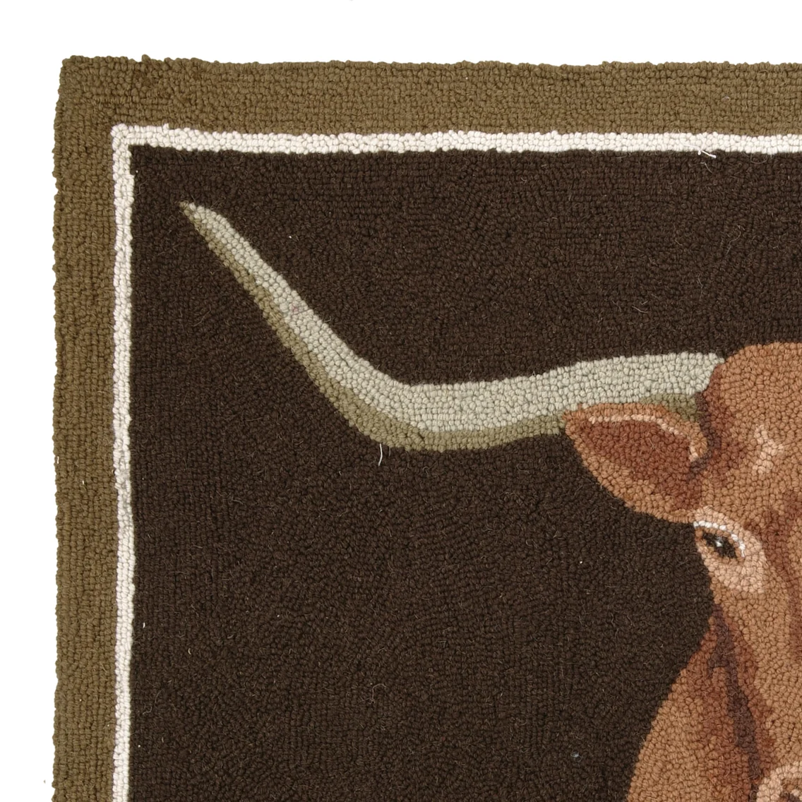 Longhorn Hook Rug - Image 3
