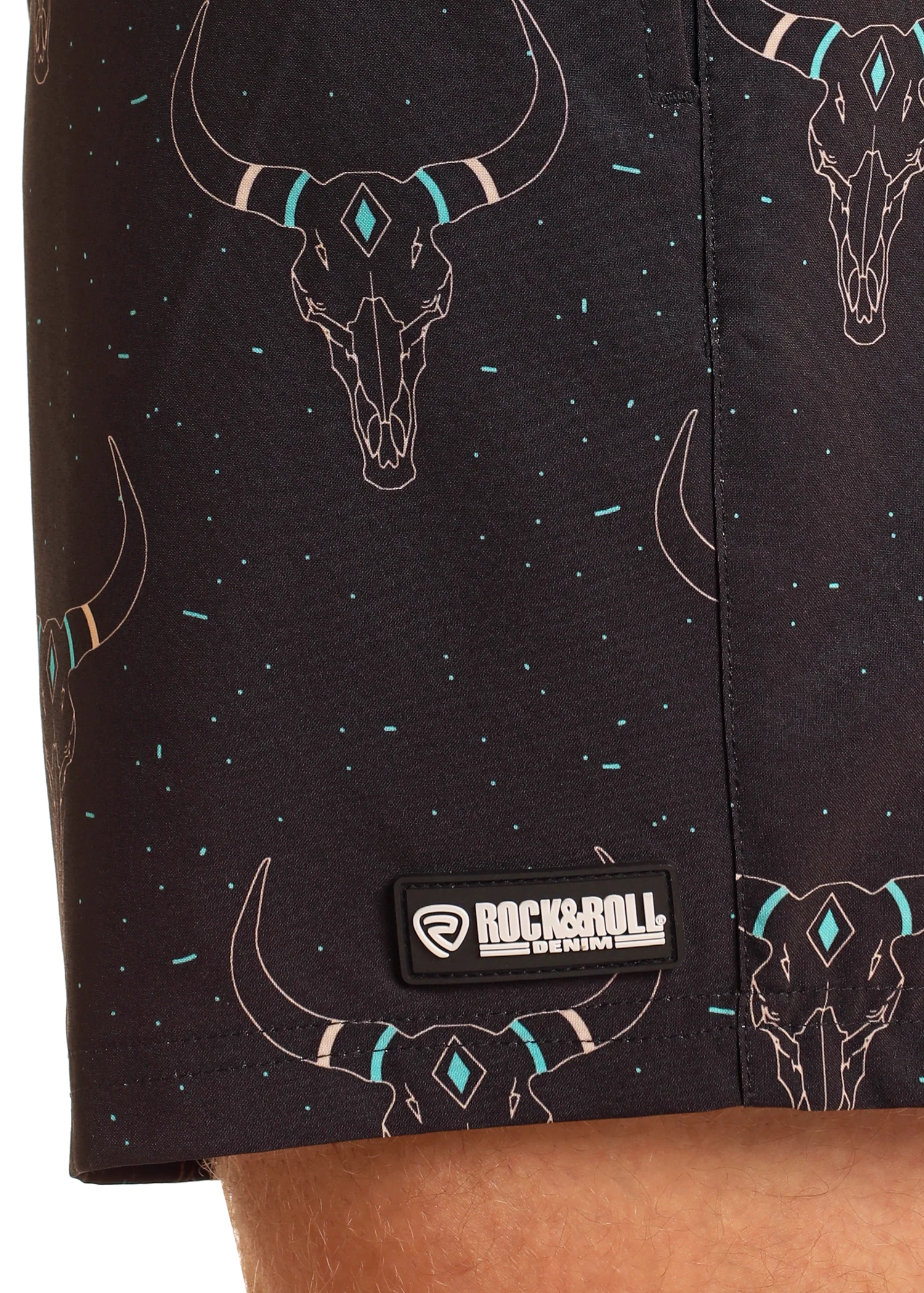 Longhorn Print Volley Swim Shorts - Image 2
