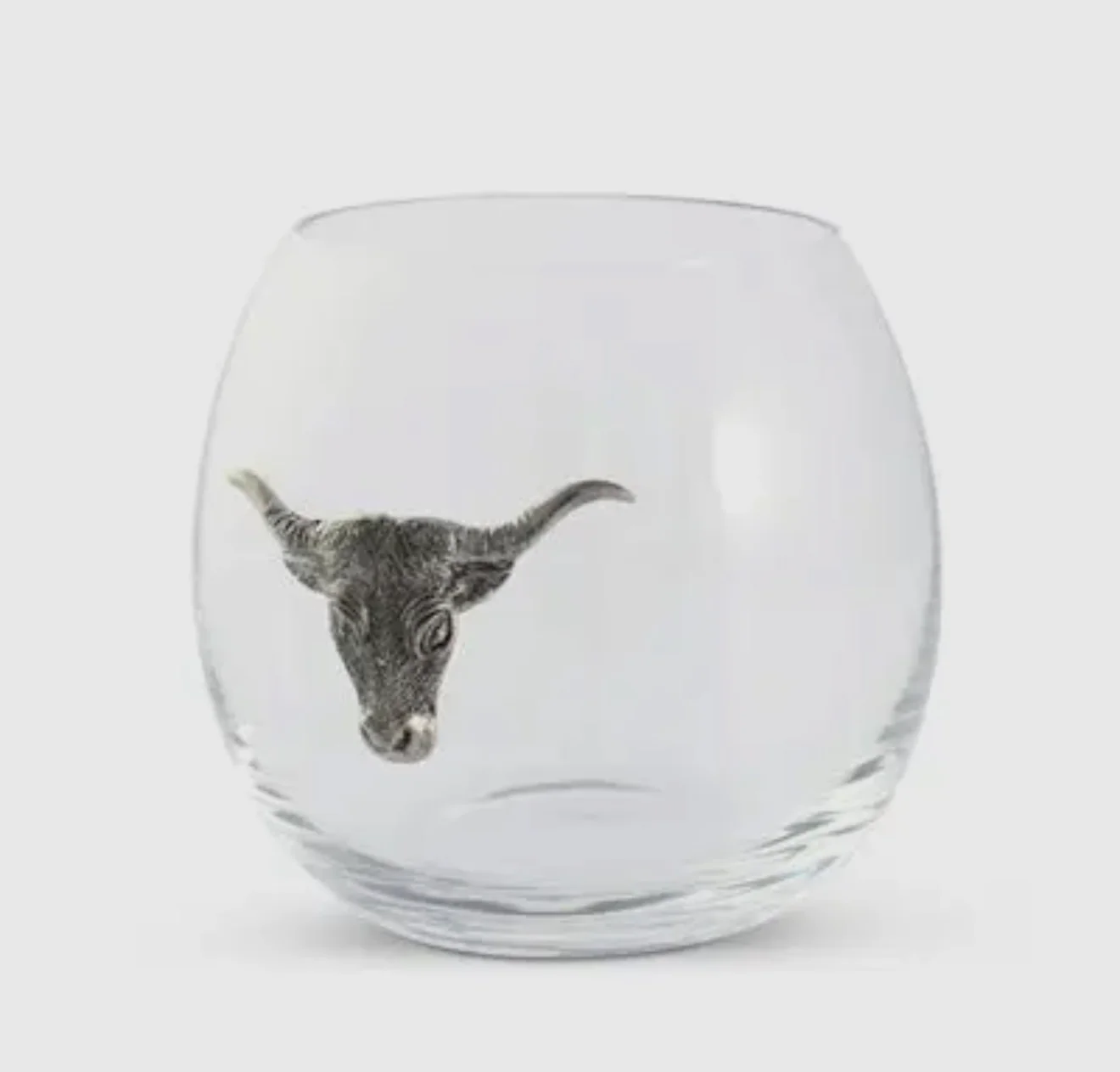 Longhorn stemless wine glass - Image 2
