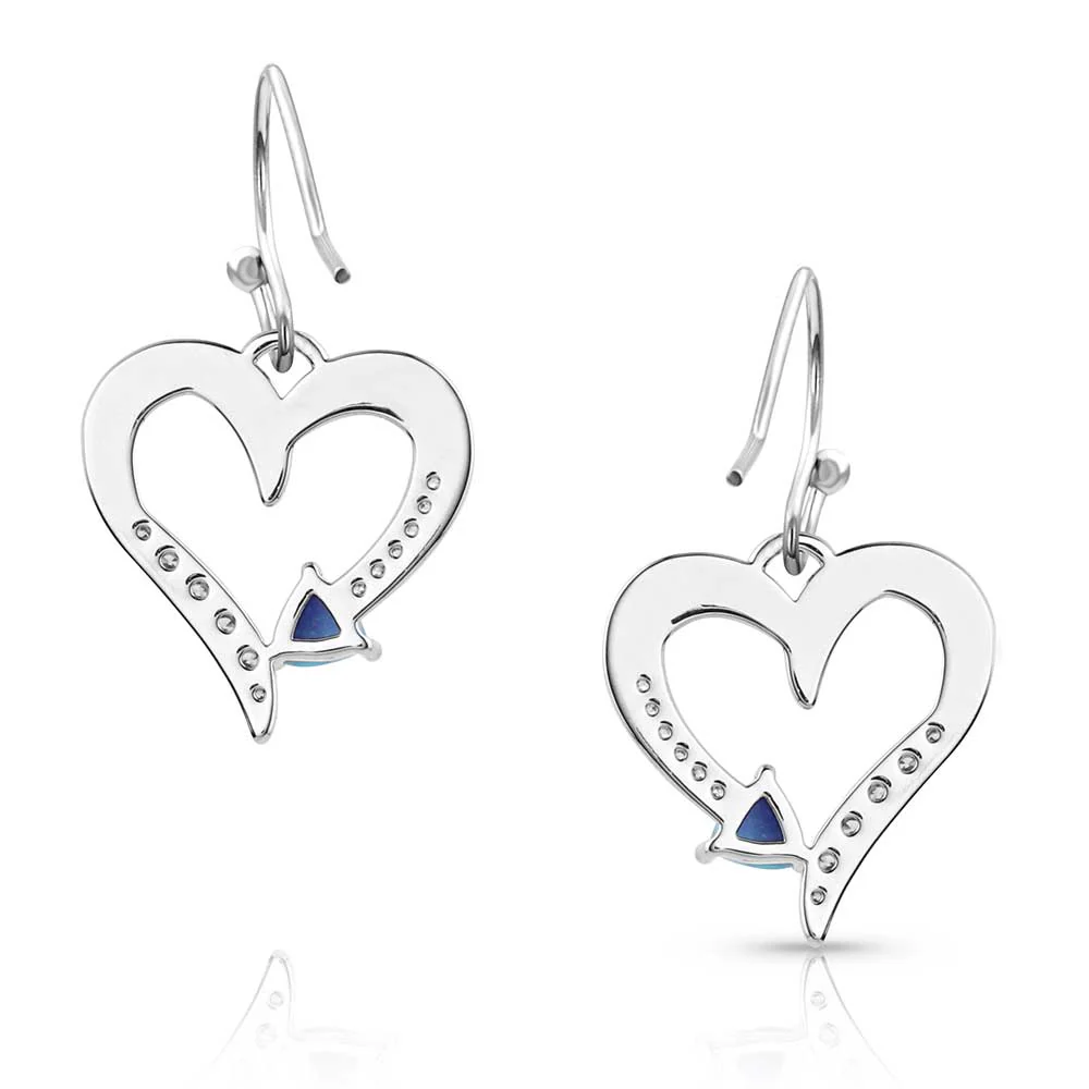 Love Everlasting Opal Crystal Earrings - Image 2