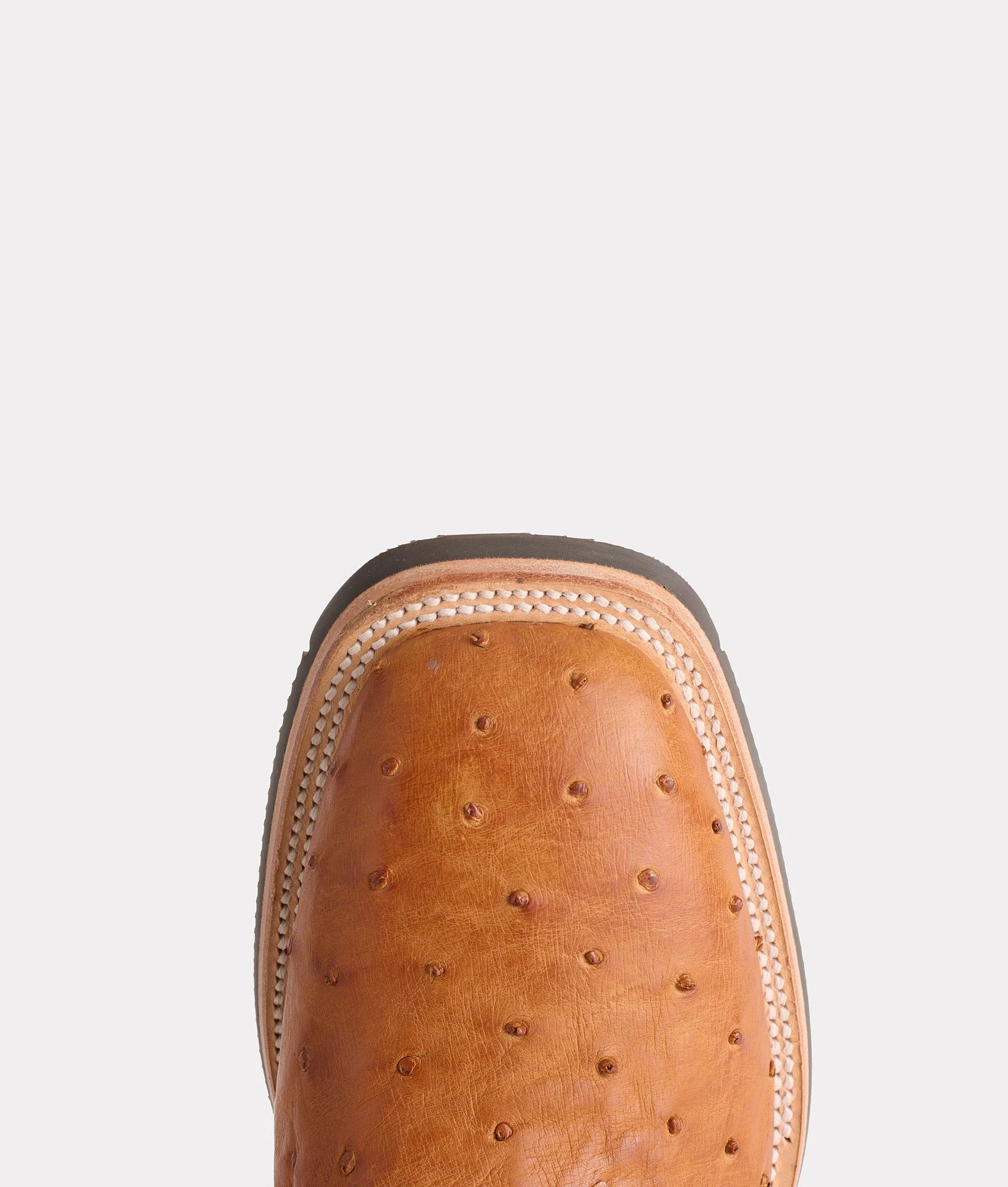 Lucchese Rowdy Ostrich Cognac Boots - Image 5