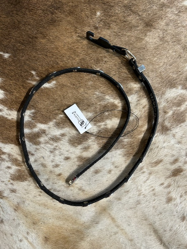 M&F Black Concho Hat Band - Image 3
