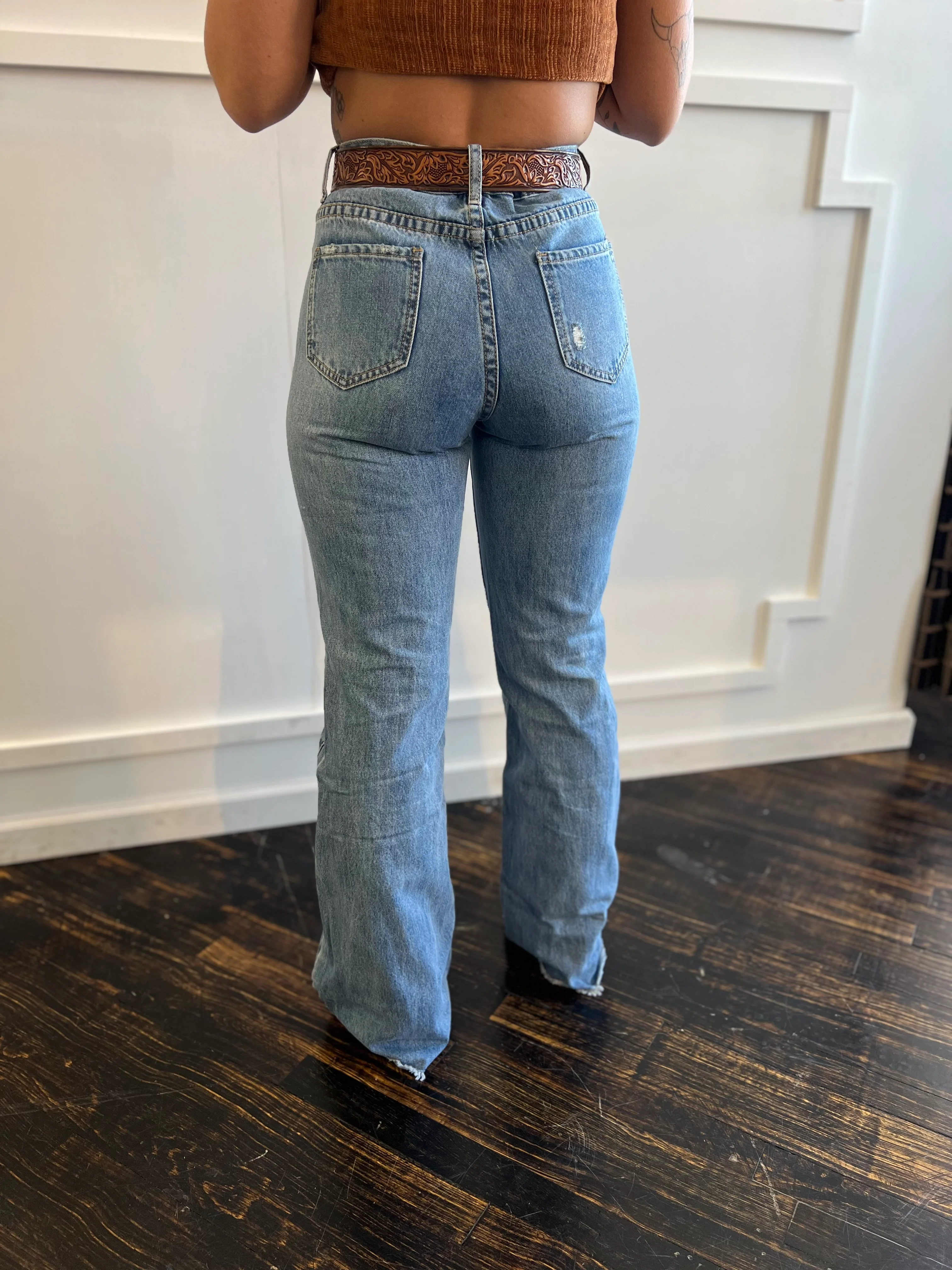 Final Sale ✨Martina Palazzo distressed Women's Jeans - Image 5