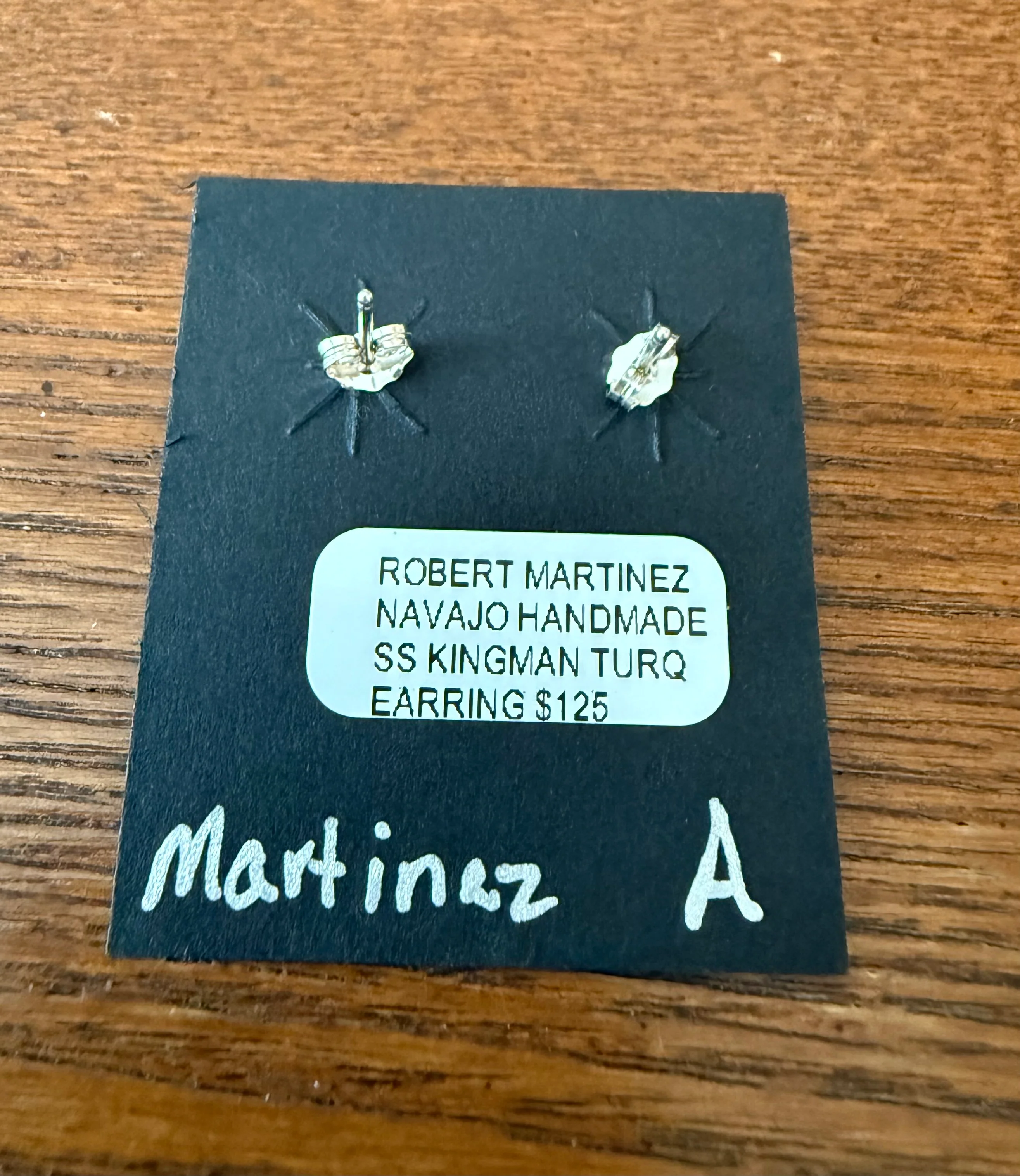 Martinez Authentic Turquoise Earrings - Image 3