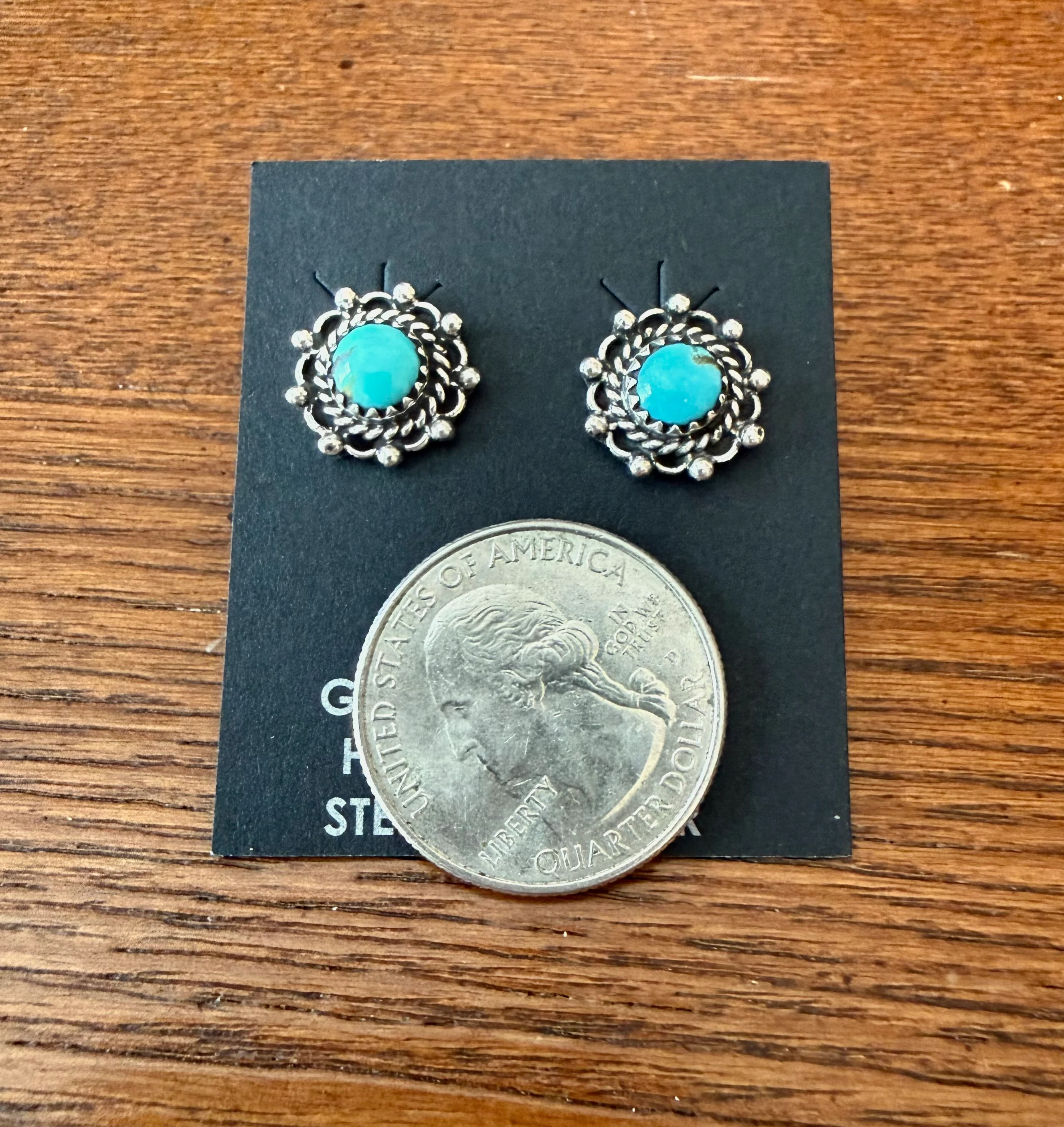 Martinez Authentic Turquoise Earrings - Image 4