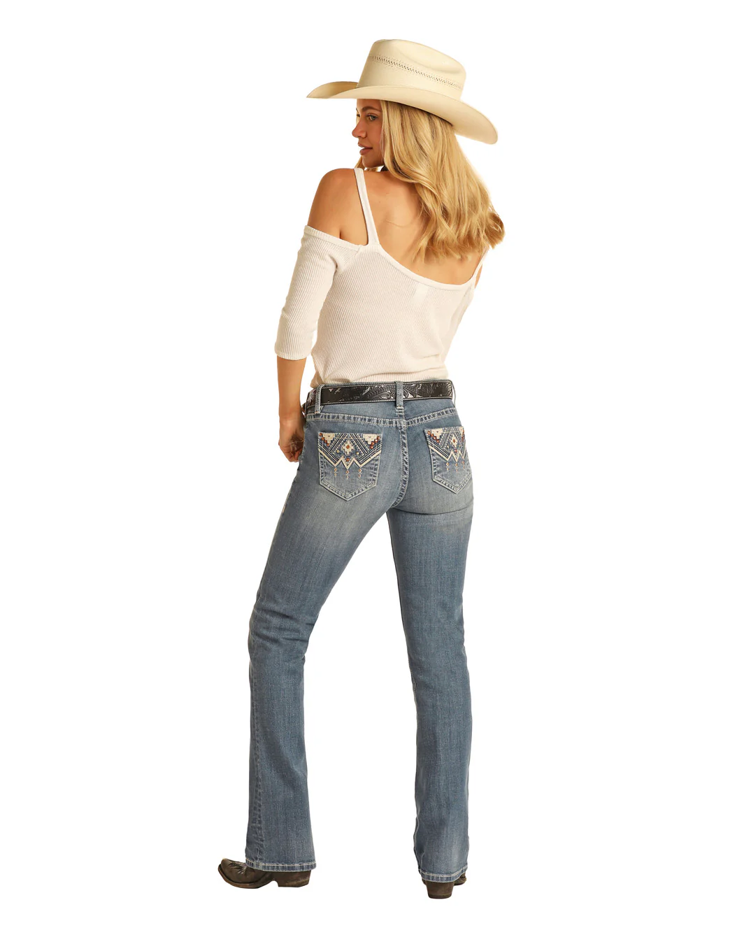 Final Sale✨Mavis Metalic Bootcut - Image 4