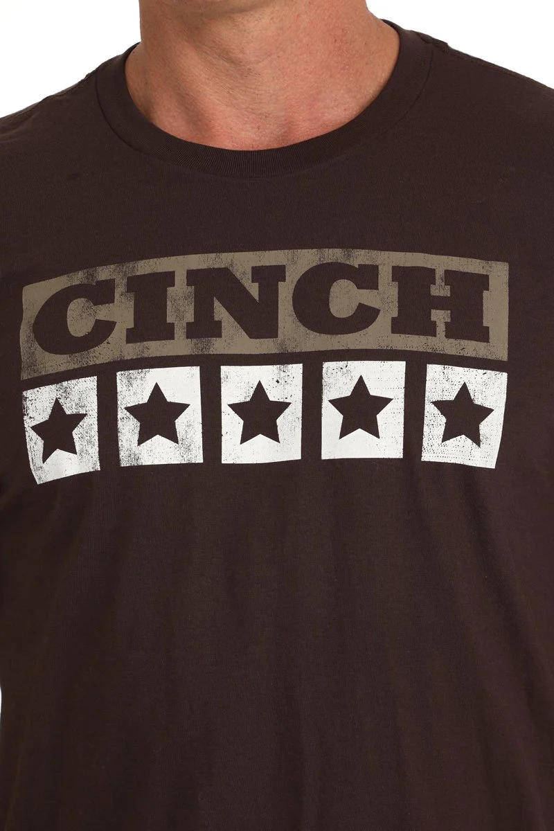 Men’s Cinch 5-Star Logo Tee - Image 2
