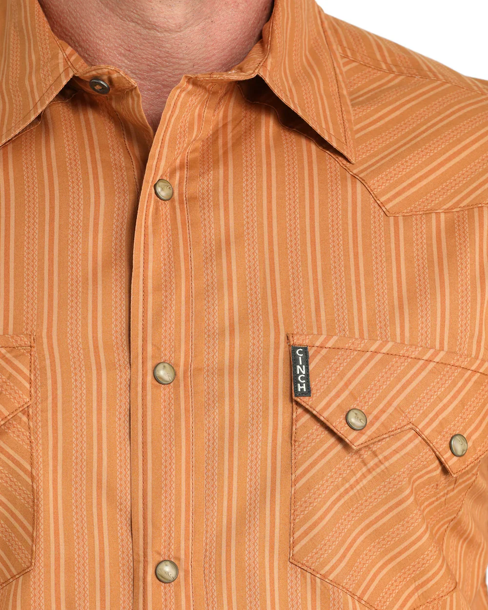 MEN’S MODERN FIT SNAP FRONT WESTERN SHIRT - Image 4