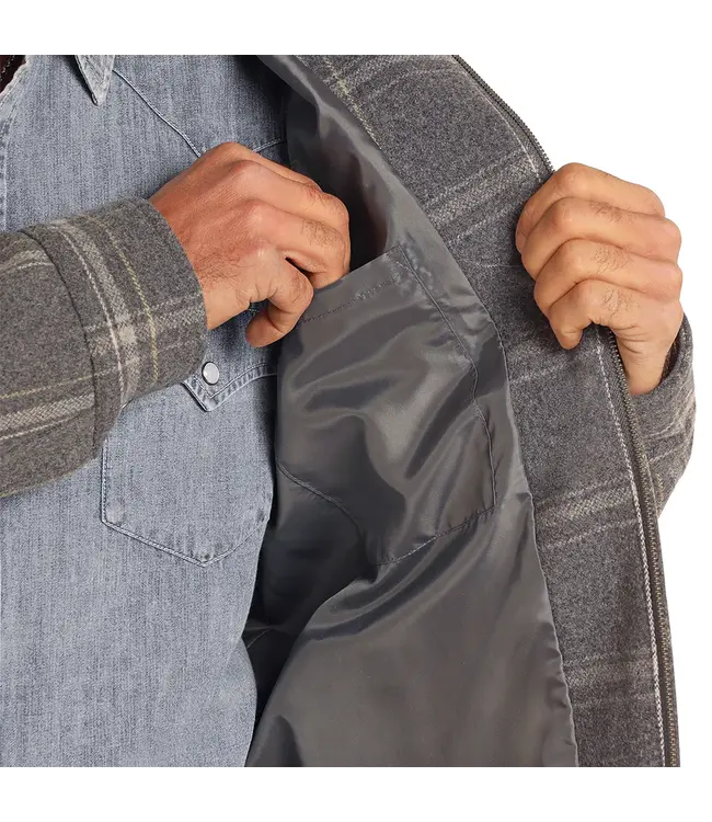 Men’s Plaid Wool Jacket - Image 3