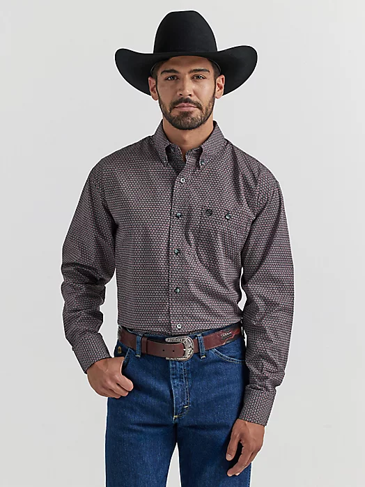 Final Sale ✨ Wrangler George strait button up long sleeve - Image 4