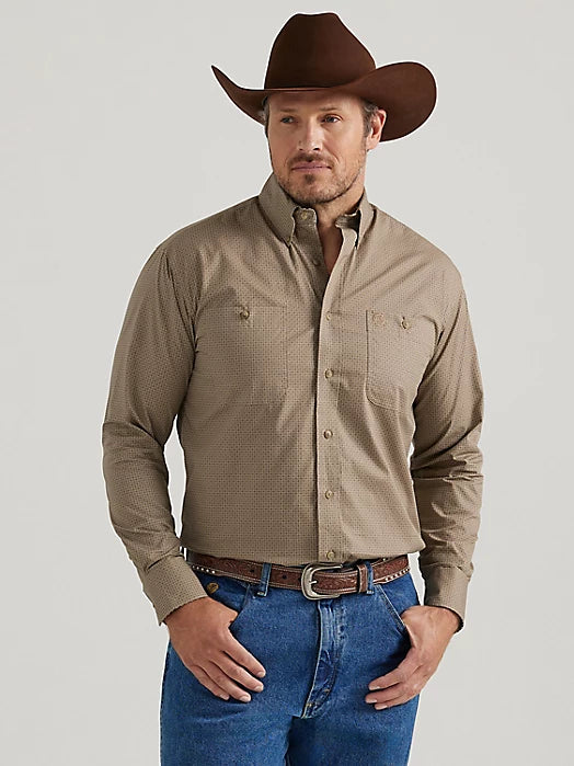 Final Sale ✨Wrangler George Strait Button Up Long Sleeve - Image 3