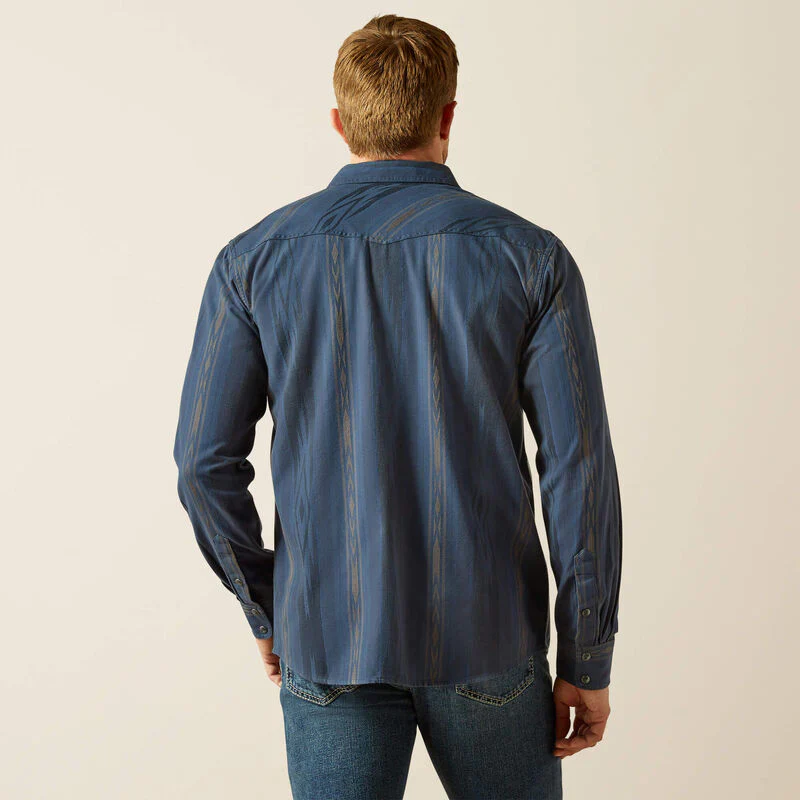Men's Ariat Hansen Retro Fit Snap - Image 3