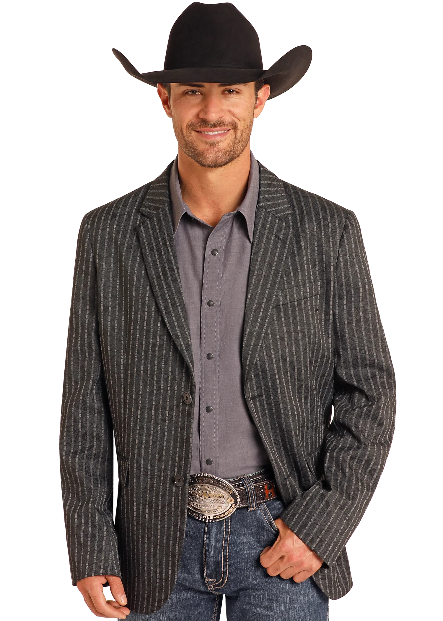 Stripe Men's Blazer