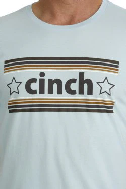 Men's Cinch Tee - Light Blue - Image 2