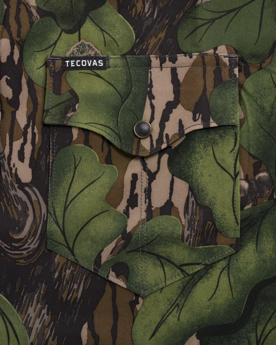 Men's Tecovas x Mossy Oak Performance Western Short Sleeve - Image 2
