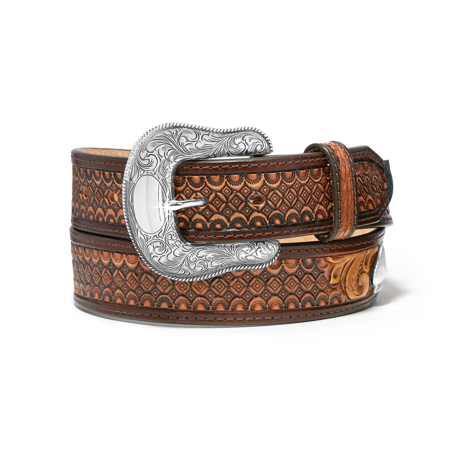 Men's Tony Lama High Roller Western Belt - Image 2