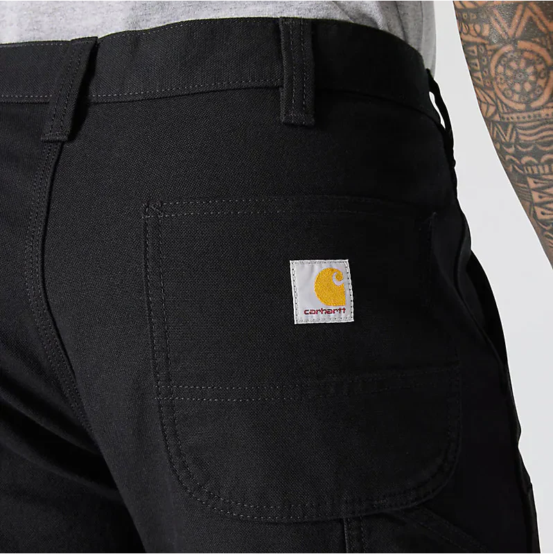 Relaxed Straight Rugged Flex® Duck Double-Front Dungaree - Image 4