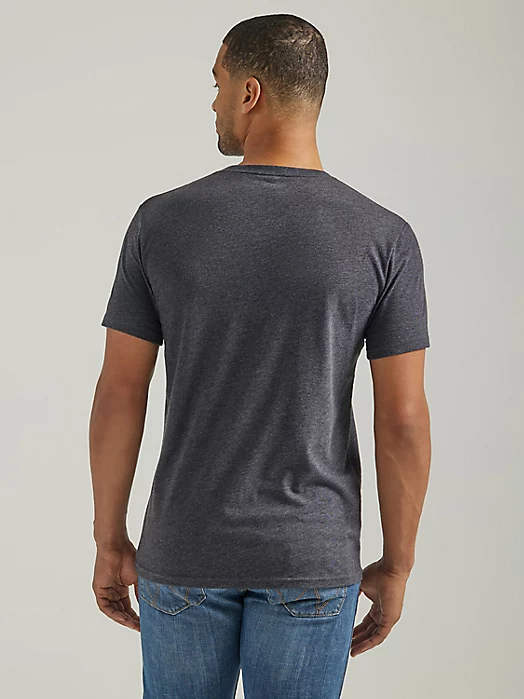 Men’s Wrangler Vignette Logo T-Shirt - Image 2