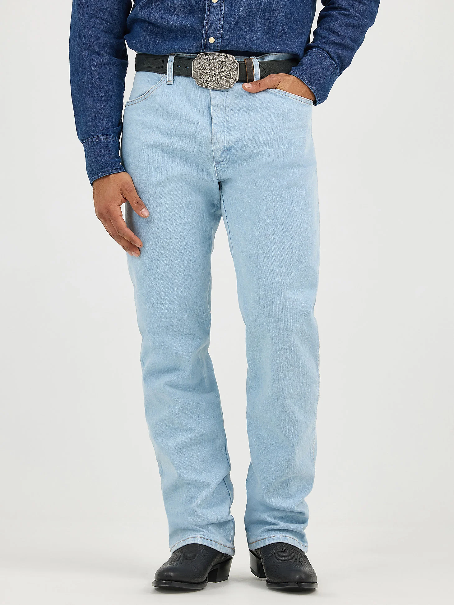 Wrangler Cowboy Cut Bleach Original Fit Flex Stretch - Image 3