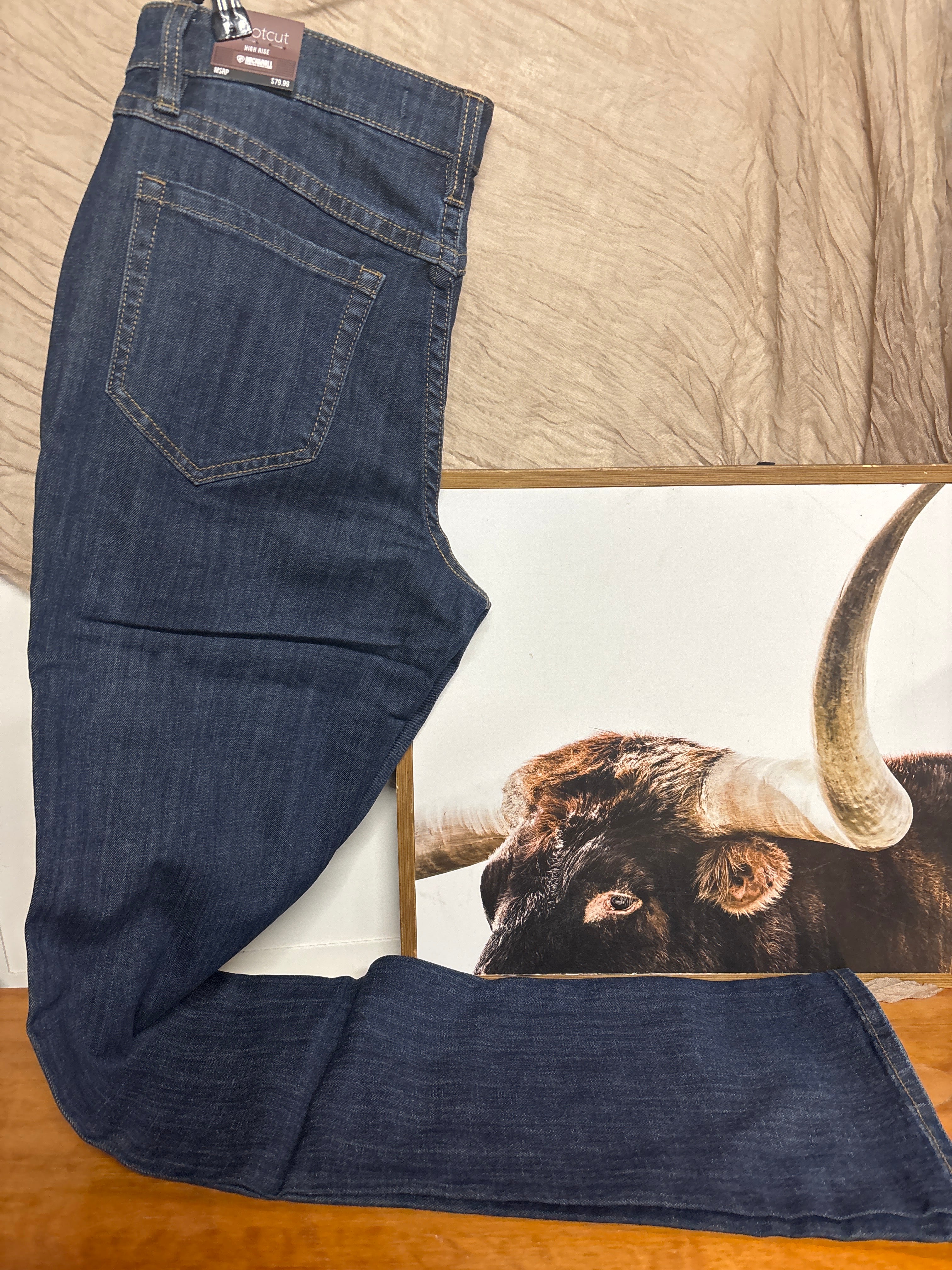 Horse Bit High Rise Bootcut - Image 4