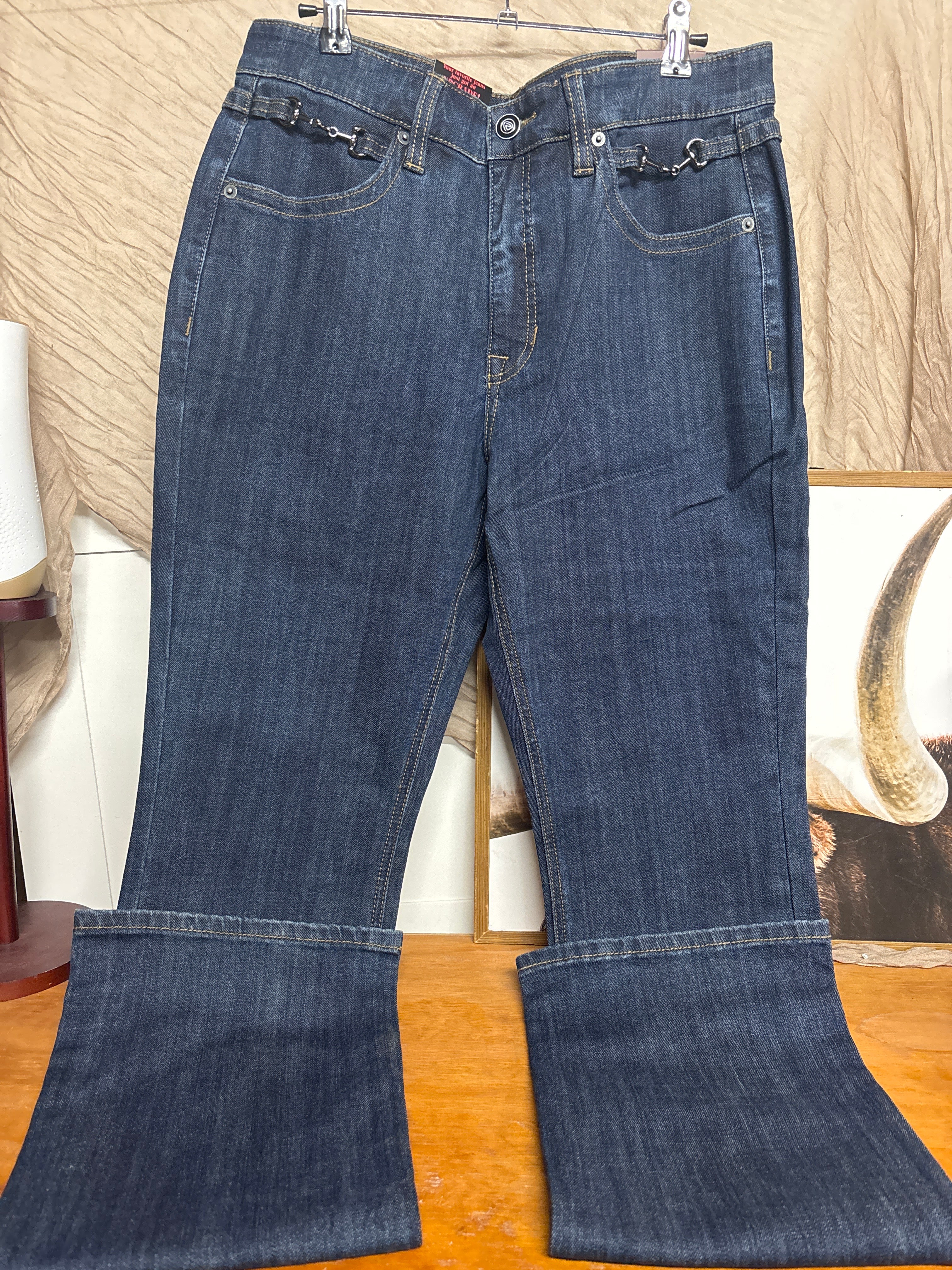 Horse Bit High Rise Bootcut - Image 5