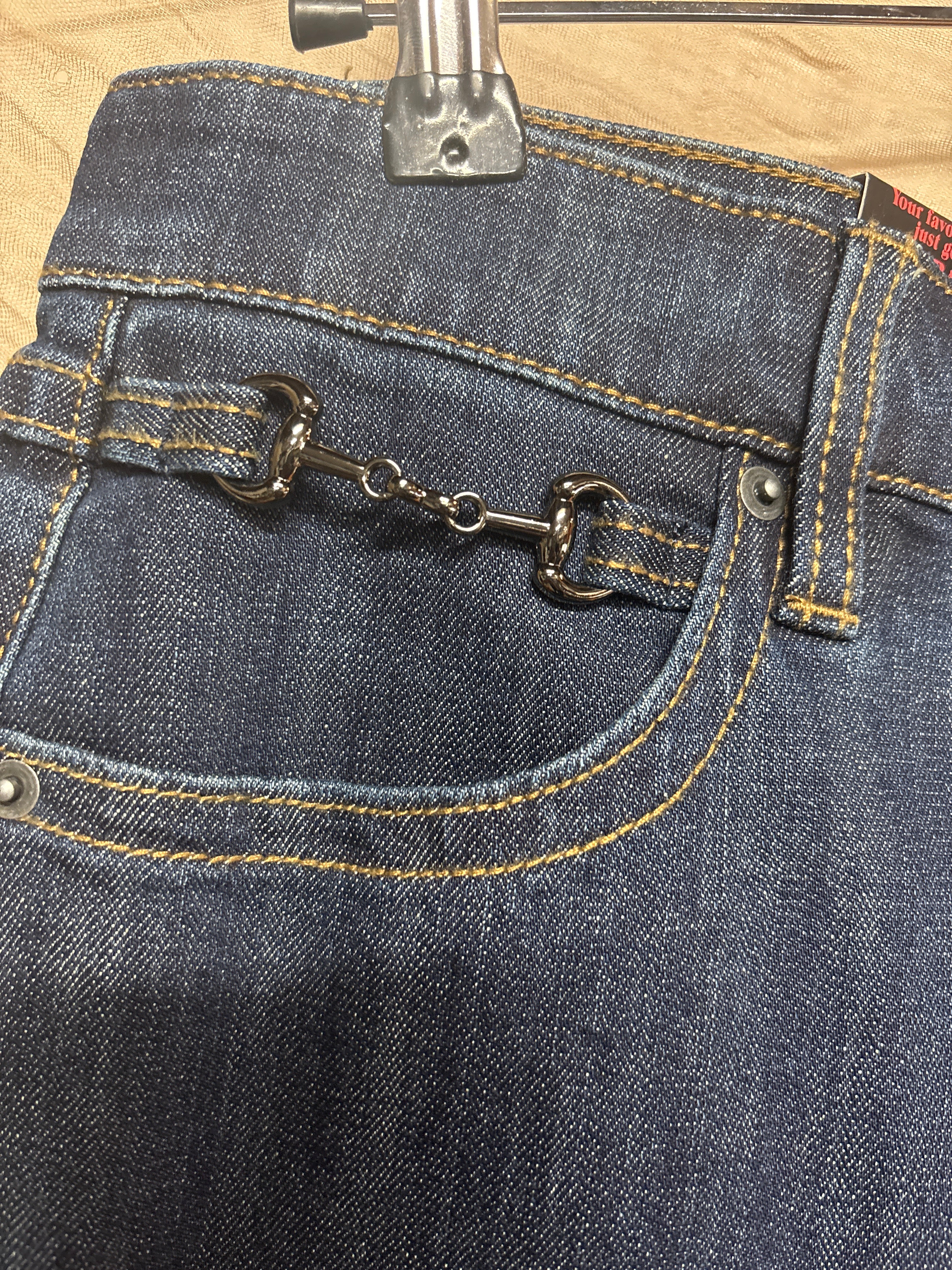 Horse Bit High Rise Bootcut - Image 6