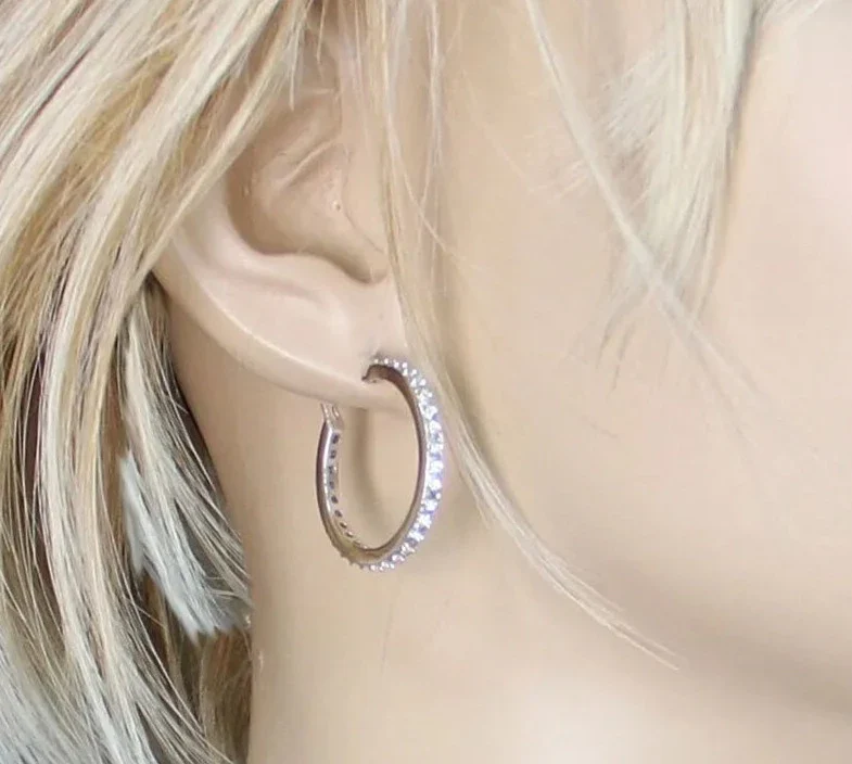 Milky Way Hoop earrings - Image 3