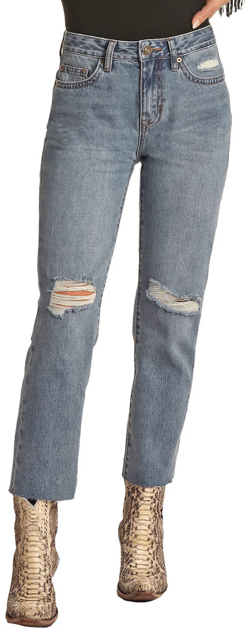 Final Sale ✨ Minnie Cropped Jeans - Image 3