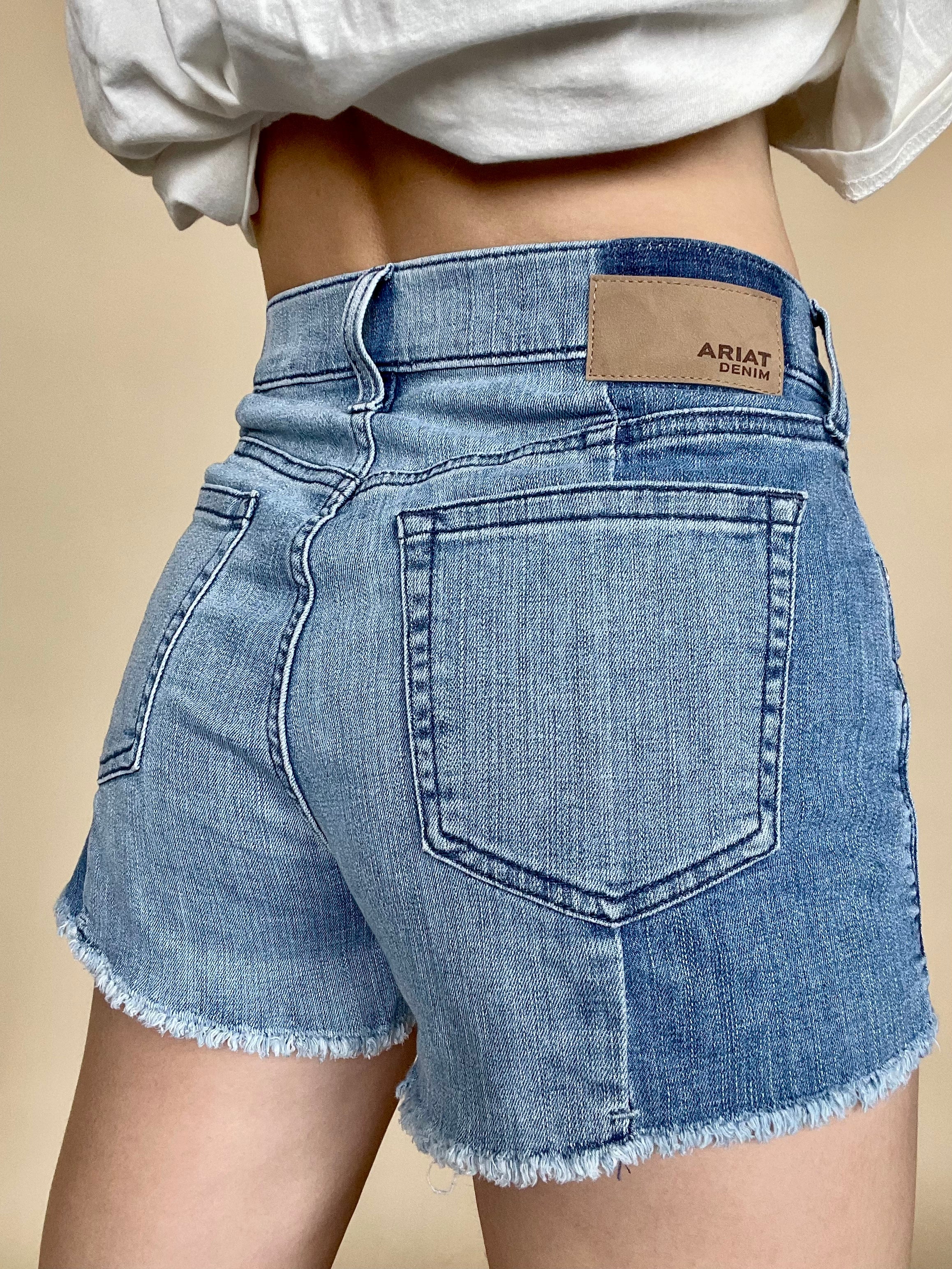 Final Sale ✨ Miranda Two-Toned Boyfriend Shorts - Image 3