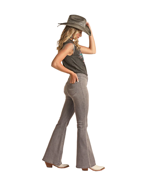 Final Sale ✨ Ashe High Rise Flare - Image 5