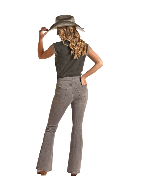 Final Sale ✨ Ashe High Rise Flare - Image 6