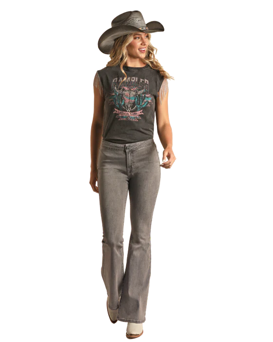 Final Sale ✨ Ashe High Rise Flare - Image 7