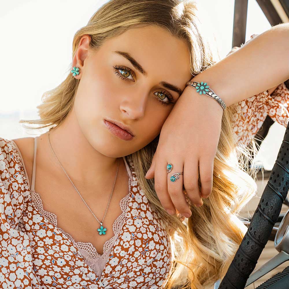 Floral Sky Jewelry Set - Image 2