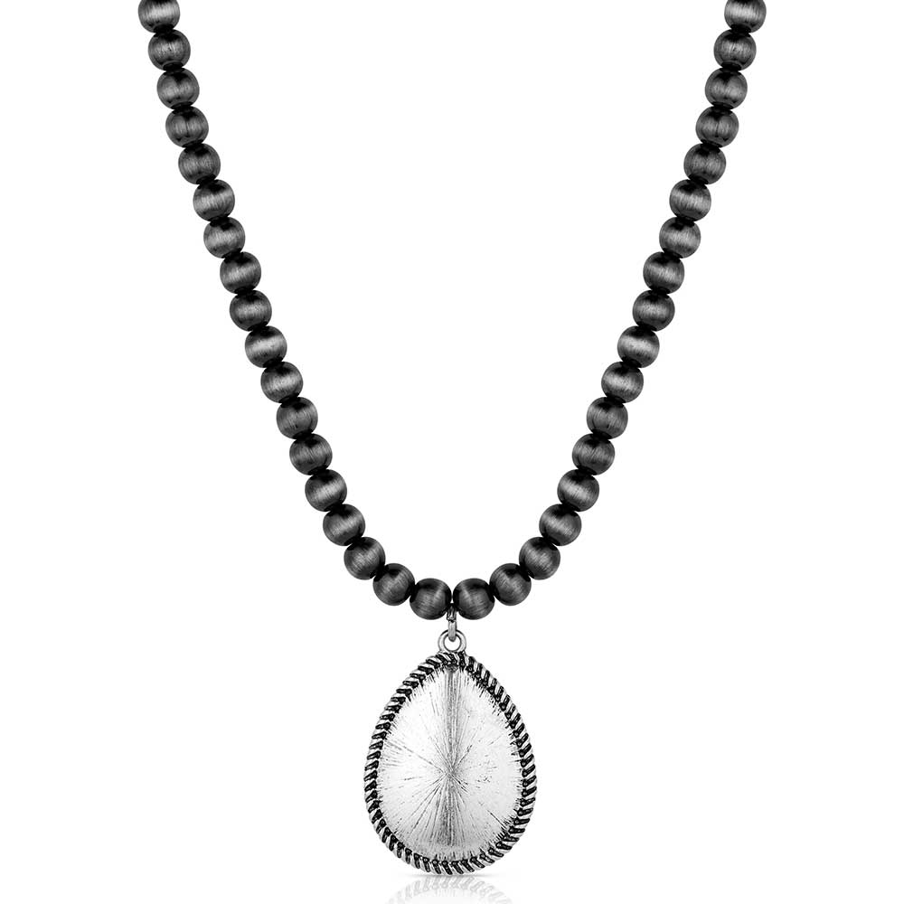Mountain Drop Beaded Necklace - Image 2