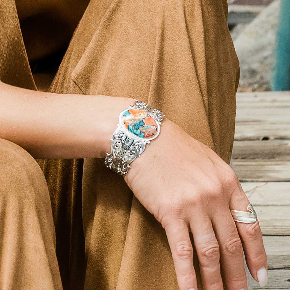 Mountain Glacier Stone Cascade Bracelet - Image 2