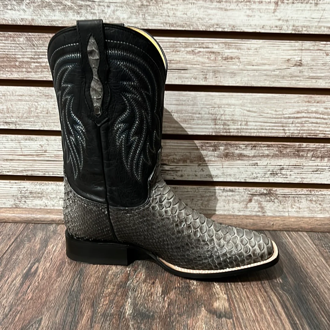 Nobuck Gray Backcut Python Vamp Men’s - Image 2