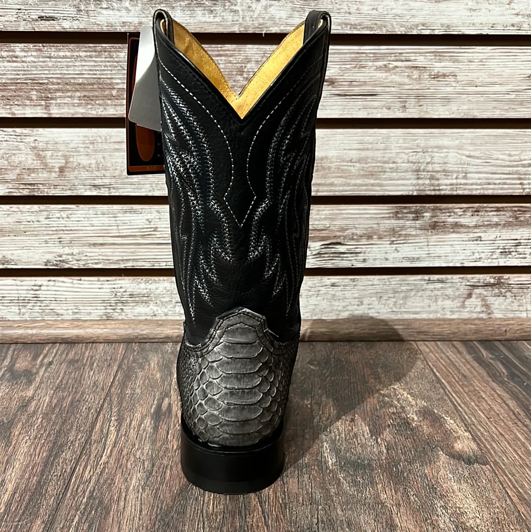 Nobuck Gray Backcut Python Vamp Men’s - Image 3