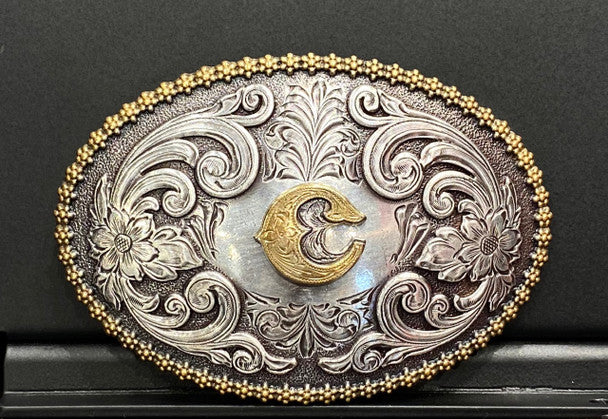 NOCONA OVAL INITIAL BUCKLE - ACC BUCKLE - Image 2